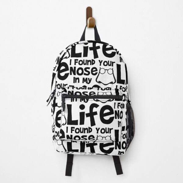 Item preview, I Found Your Nose In My Life Funny Curiosity Relationship Humor Discovery Intrusion designed and sold by Stick-Artistry.