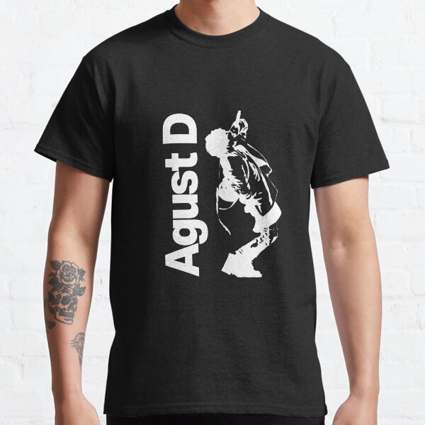 AGUST D - White Ink Classic T-Shirt
