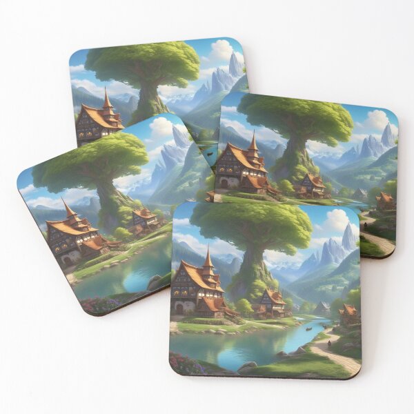 Item preview, A quiet day in the Village   designed and sold by Starfox120.