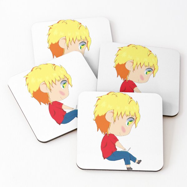 Item preview, Chibi playing on his laptop designed and sold by Ice-dragonx.
