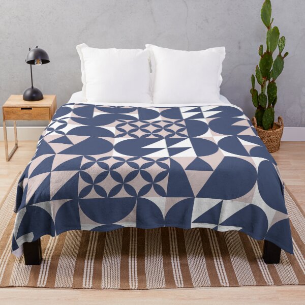Item preview, Minimal NUDE AND PURPLE design | Geometric pattern designed and sold by MyThemesDesign.