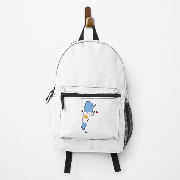 Item preview, Argentina Flag Map Smile with Love designed and sold by pixelsparkzone.
