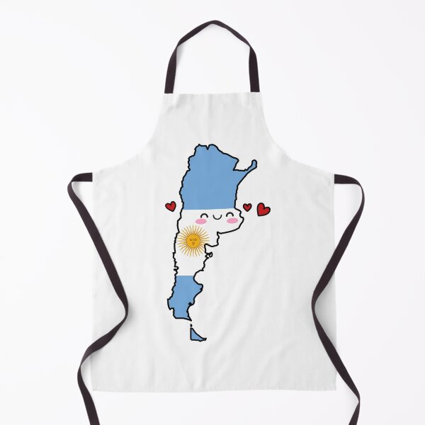 Item preview, Argentina Flag Map Smile with Love designed and sold by pixelsparkzone.