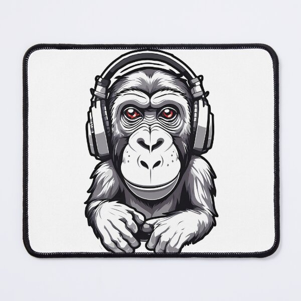 Item preview, Monkey Gamer Adventure designed and sold by Mechanical-Artt.