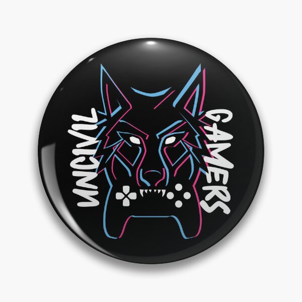 Item preview, Uncivil Gamers Logo - White Text designed and sold by Gaming Furever.