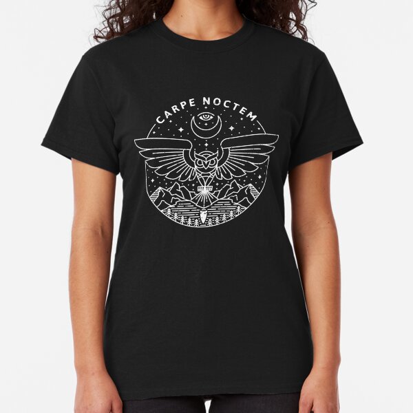 Carpe Noctem / White Classic T-Shirt