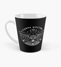 Carpe Noctem / Weiß Tasse (konisch)
