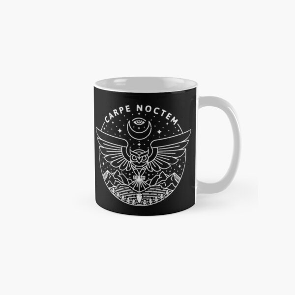 Carpe Noctem / White Classic Mug