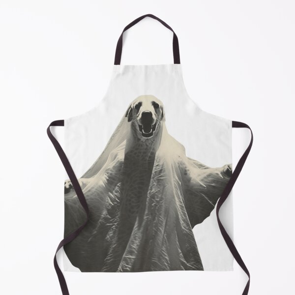Item preview, Halloween Ghost dog Vintage designed and sold by GhostGolden.