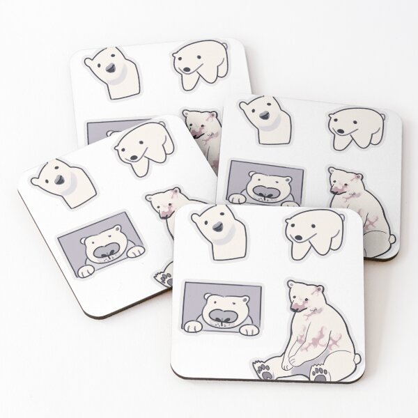 Item preview, Polar Bear Sticker Pack designed and sold by nekolego.