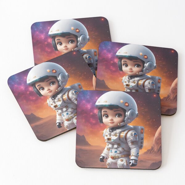 Item preview, Alfie the cute little Astronaut designed and sold by Geek-Girl-Art.