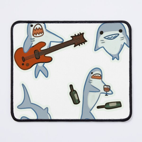 Item preview, Funny Shark Sticker Pack designed and sold by tazituna100.