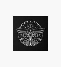 Carpe Noctem / White Art Board