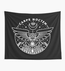 Tela decorativa Carpe Noctem / Blanco