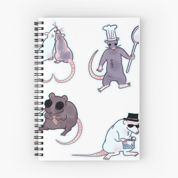 Item preview, Funny Rats Sticker Pack designed and sold by nekolego.