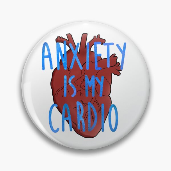 Item preview, Anxiety is my cardio designed and sold by courtneyyrene.
