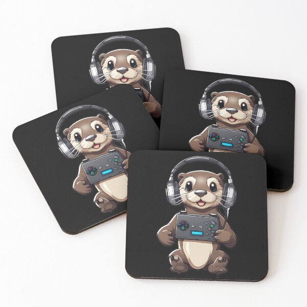 Item preview, Otter Gamer Fun designed and sold by Mechanical-Artt.