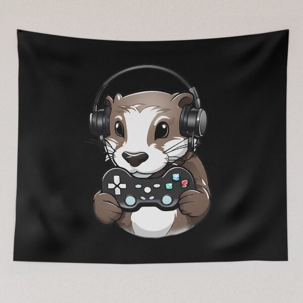 Item preview, Playful Otter Player designed and sold by Mechanical-Artt.