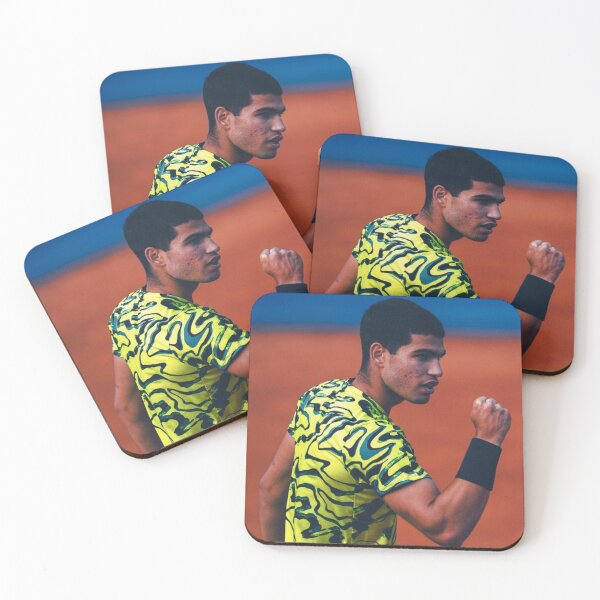 Item preview, Carlos Alcaraz in clay court designed and sold by doorzz.