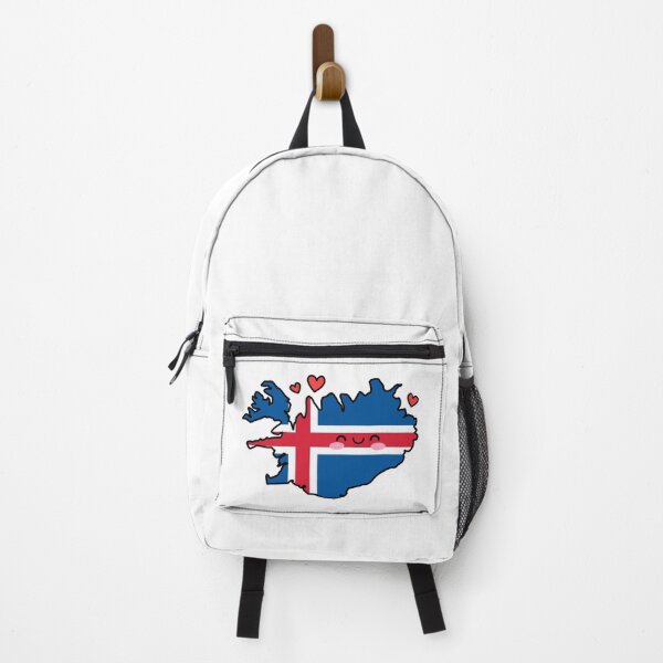 Item preview, Iceland Flag Map Smile with Love designed and sold by pixelsparkzone.