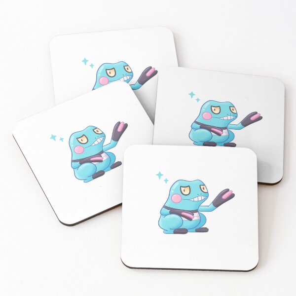 Item preview, Cute shiny blue frog designed and sold by doodlesnloops.