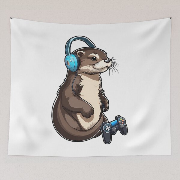 Item preview, Otter Gaming Moments designed and sold by Mechanical-Artt.