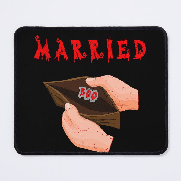 Item preview, Empty Wallet with Boo Sticker and 'Married' Above. designed and sold by Ojtek86.
