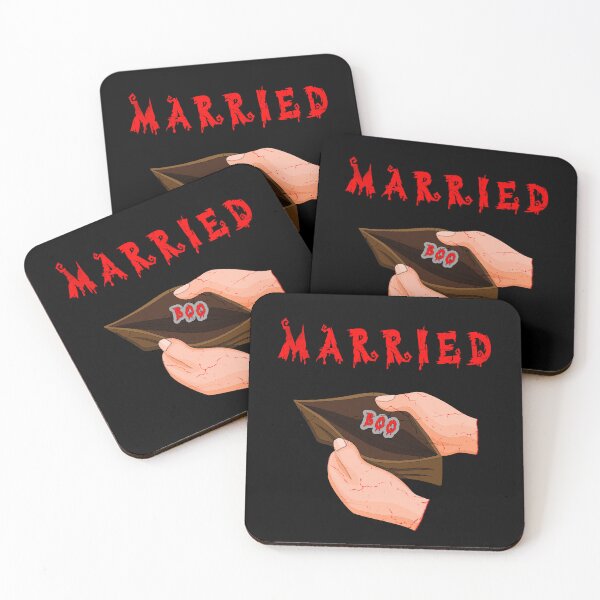 Item preview, Empty Wallet with Boo Sticker and 'Married' Above.  designed and sold by Ojtek86.