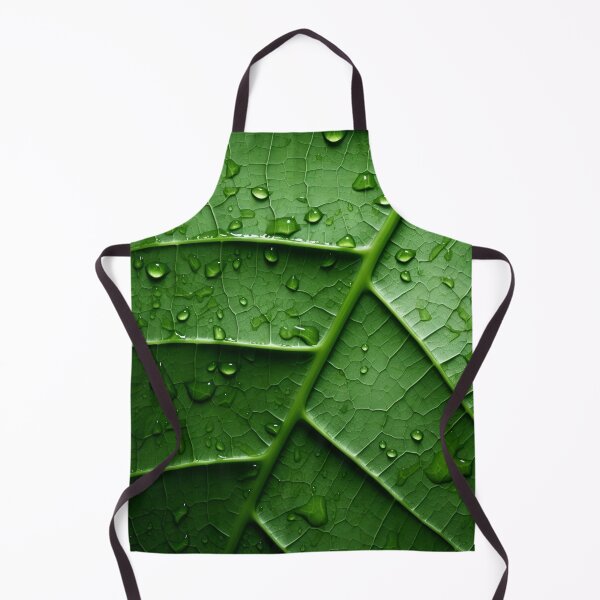 Item preview, Stunning green leaf macro photography art print designed and sold by dcrc.