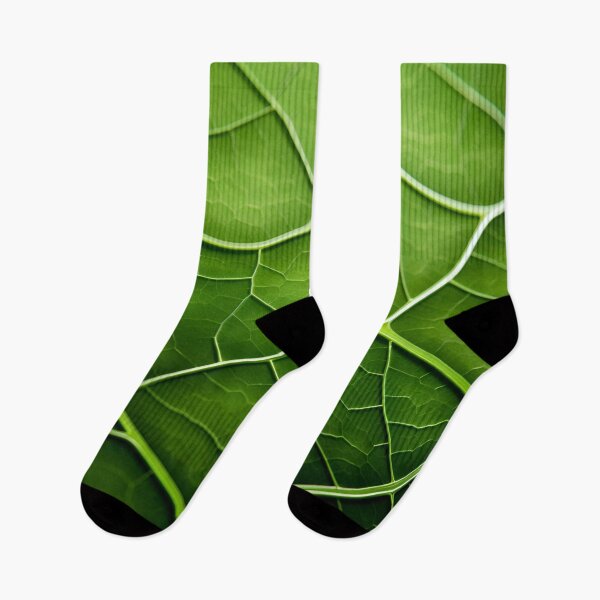 Item preview, stunning green leaf macro photography art print designed and sold by dcrc.