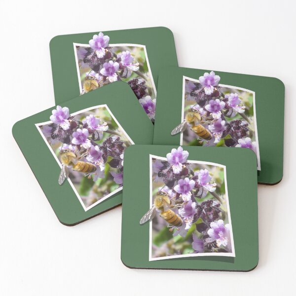 Item preview, BEE AND BASIL FLOWER designed and sold by Elisabeth Dubois.
