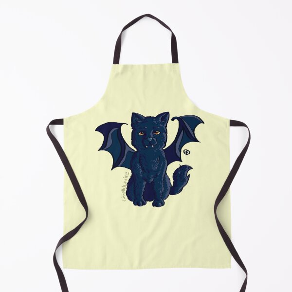 Item preview, little black bat cat designed and sold by gisselldrawn.