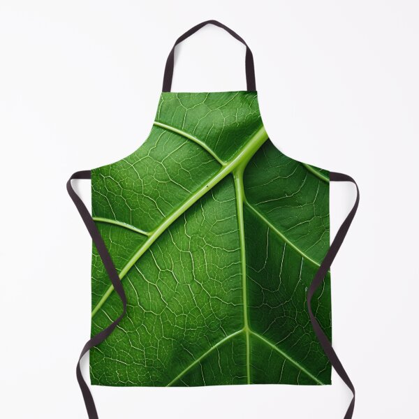 Item preview, stunning green leaf macro photography art print designed and sold by dcrc.