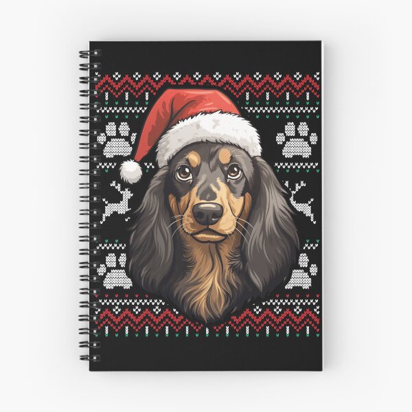 Item preview, Long Haired Dachshund Ugly Sweater Christmas designed and sold by rafaeltto.