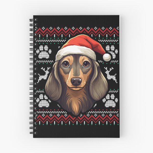 Item preview, Long Haired Dachshund Ugly Sweater Christmas designed and sold by rafaeltto.