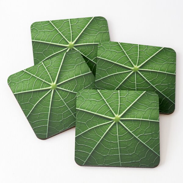 Item preview, stunning green leaf macro photography art print designed and sold by dcrc.