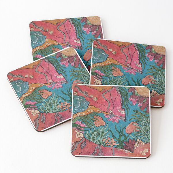 Item preview, Inverloch Series- Stylised rock pool  designed and sold by AlteredAroha.