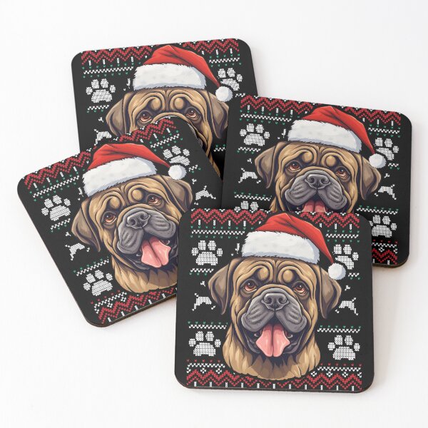 Aperçu de l'œuvre Mastiff Ugly Sweater Christmas créée et vendue par rafaeltto.