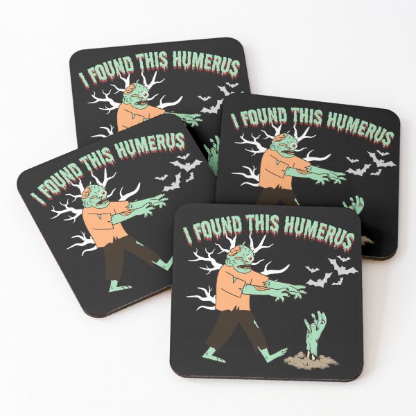 Item preview, I Found Humerus - Funny halloween zombie designed and sold by vaggleTown.