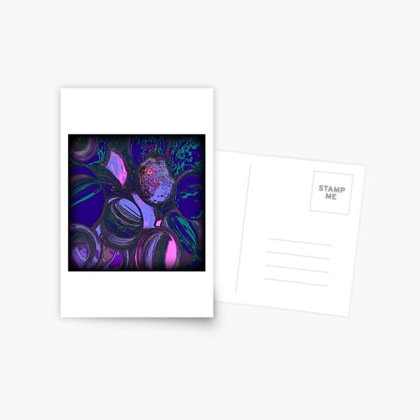 Planets by I.K.Iosifelli Postcard