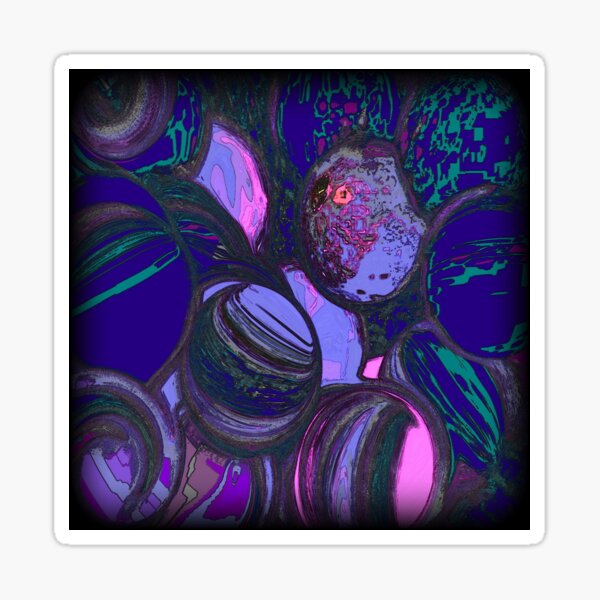 Planets by I.K.Iosifelli Sticker