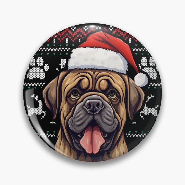Item preview, Mastiff Ugly Sweater Christmas designed and sold by rafaeltto.