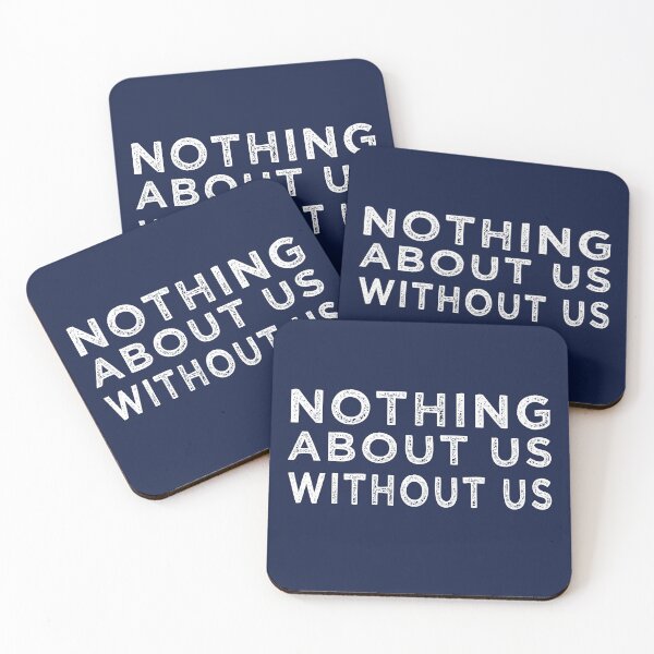 Item preview, Nothing about us without us activism disability rights  designed and sold by incurablehippie.