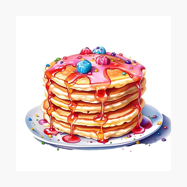 Item preview, Funfetti pancake designed and sold by New-School-Wave.