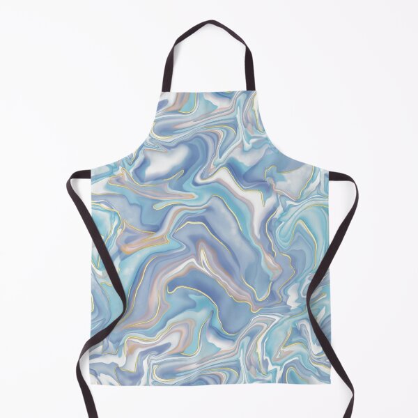 Item preview, Flowing Lines in Blue and Purple with Gold Accents designed and sold by AloraDawnEve.