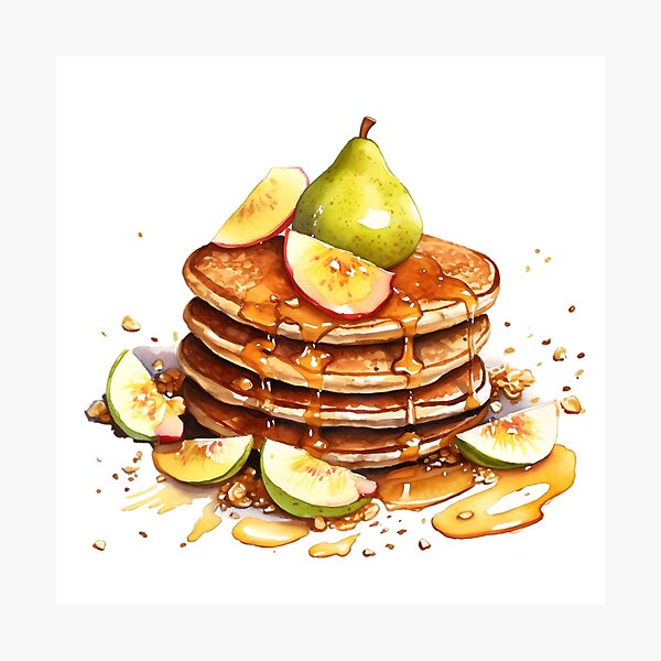 Item preview, Sweet dukkah and apple and pear pancake designed and sold by New-School-Wave.