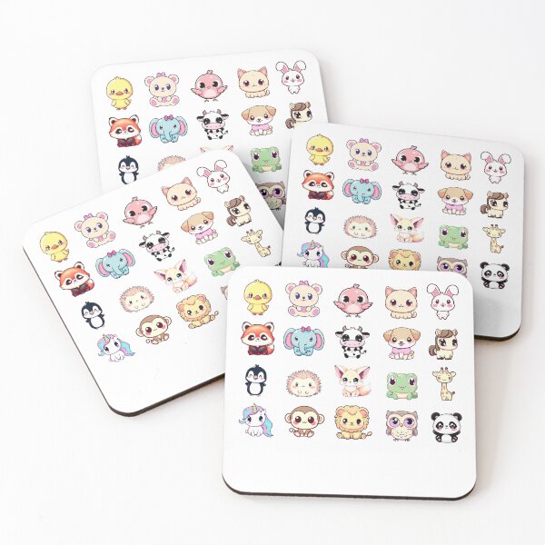 Item preview, Kawaii animals designed and sold by Toshini Design.