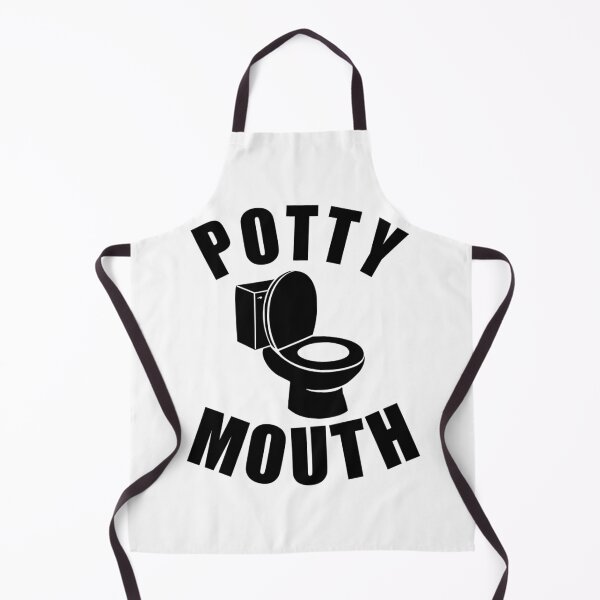 Item preview, Potty Mouth Toilet designed and sold by Dope-Ass-Decals.