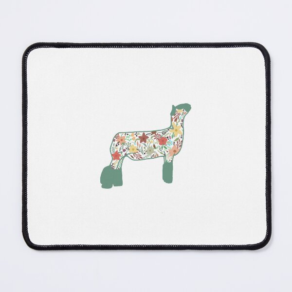 Item preview, Floral Show Ewe/Sheep designed and sold by Allison James.