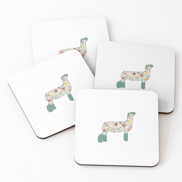Item preview, Floral Show Ewe/Sheep designed and sold by Allison James.